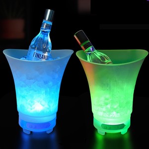 Factory Price Wholesales Champagne New Design <strong>Led</strong> Belvedere <strong>Ice</strong> <strong>Bucket</strong> for Nightclub <strong>LED</strong> <strong>Ice</strong> <strong>Bucket</strong> - Product Image 6