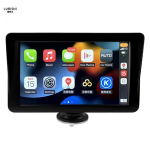 แบบพกพาสัมผัส7นิ้วไร้สาย Carplay รถ Mp4รถเครื่องเล่นดีวีดีสำหรับขาย