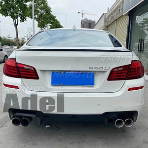 Alerón Trasero Estilo M4 de Fibra de Carbono F10 para BMW F10 F11 F18 Serie 5 M5 2011-2017, Alerón Trasero, Estilo de Auto - Product Image 4