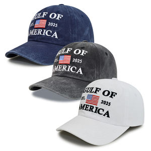 Gorras de Béisbol de Algodón Lavado Vintage de Alta Calidad, 6 Paneles, Estilo Desgastado, para Adultos, Personalizables, Deportivas, OEM - Product Image 1