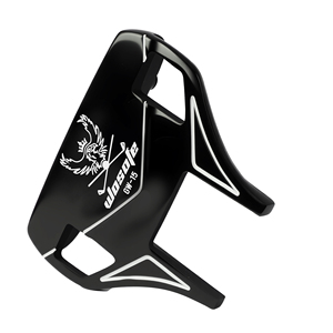 Tête de <span class=keywords><strong>putter</strong></span> de golf en alliage de zinc à lame carrée, en acier, à <span class=keywords><strong>MOI</strong></span> élevé et centre de gravité bas, pour homme droitier, personnalisable, noire - Product Image 1