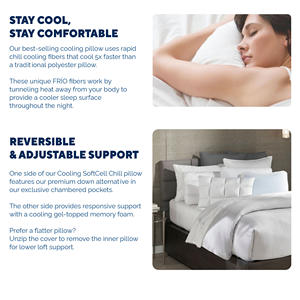 AS-SEEN-ON-TV 3 Couches Ultra Cool Confortable Réglable Ergonomique Hôtel Sommeil Cou <span class=keywords><strong>Oreiller</strong></span> Lit <span class=keywords><strong>Oreiller</strong></span> Cervical pour Dormir - Product Image 2