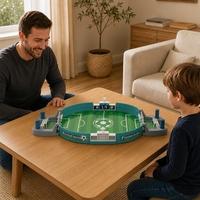 Table de football en plastique de grande taille, jeu éducatif et divertissant pour enfants, compétition à deux joueurs, jeu interactif parent-enfant