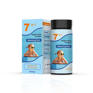 7-in-1 Spa 4 in 1 piscina e Spa strisce reattive perossido PH alcalinità <span class=keywords><strong>TH</strong></span> Test di qualità dell'acqua striscia di prova - Product Image 2