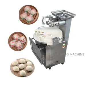 Restaurant stainless steel dough roller dough ball rolling machine bakery used dough rounder and divider machine