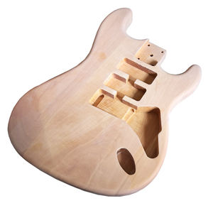 <span class=keywords><strong>NAOMI</strong></span> Corps de guitare électrique en bois de remplacement pour ST HHH HH SSH HSH Humbucker Pickups Guitares à cordes Pièces de bricolage Accessoires - Product Image 5