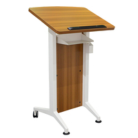 Pupitre de conférence moderne, table de discours, podium, mobilier de bureau, pupitre scolaire pliable