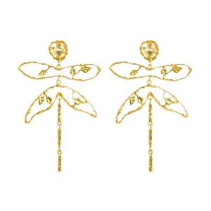 Pendientes de libélula únicos, estilo europeo y americano exagerado, lujosos y de alta gama, diseño largo con borlas, perfectos - Product Image 5