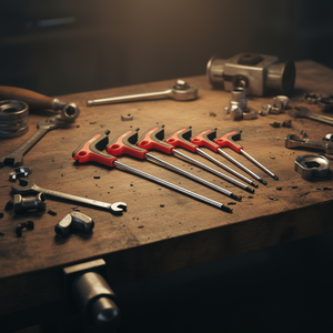 ชุดประแจหกเหลี่ยม 8 ชิ้น ด้ามจับรูปตัว T เหล็กเมตริก ชุดเครื่องมือแบบยาว - Product Image 3