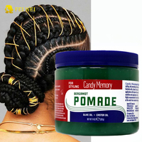Cire coiffante pour cheveux naturels à label privé, gelée de contrôle des frisottis, gelée de contrôle des frisottis pour cheveux bouclés, cire coiffante pour hommes