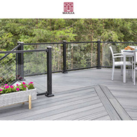 Rampe d'escalier en acier inoxydable et verre, design moderne, double vitrage, balustrades