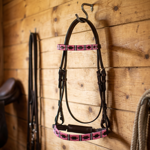 Bridon de polo en cuir de qualité supérieure, fait main, réglable, pour l'équitation, durable, équipement de polo et d'équitation en cuir - Product Image 3