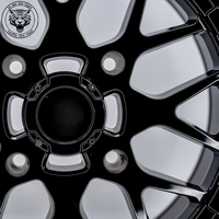 Jantes forgées 4x100 en alliage d'aluminium forgé, tout-terrain 4x4, 18 et 19 pouces, multi-rayons, pour voitures de course, compatibles R8 GTR EVO2