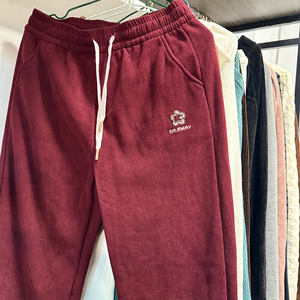Pantalones de Pana de Pierna Ancha de Segunda Mano para Hombre, Estilo <span class=keywords><strong>Retro</strong></span> Vintage, con Acabado Lavado, para Pedidos al por Mayor - Product Image 2