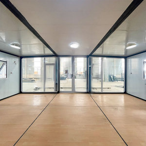 Maison conteneur préfabriquée extensible 20 pieds 40 pieds économique avec cuisine, maison mobile extérieure préfabriquée pour la construction et l'<span class=keywords><strong>immobilier</strong></span> - Product Image 4