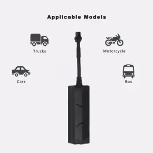 Localizador de vehículo de motocicleta oculto con cable GPS GSM T92 con dispositivo de seguimiento de aplicación 4G Smart mini Car GPS Tracker