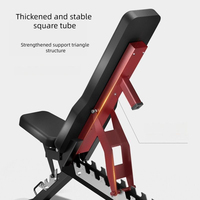 Banc de musculation réglable pour usage domestique et commercial, équipement de fitness pour l'entraînement de force, haltères et supports de musculation