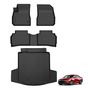 Tapis de sol 3D en TPE pour l'intérieur de voiture, tapis de coffre pour <span class=keywords><strong>Chevrolet</strong></span> <span class=keywords><strong>Malibu</strong></span> 2017-2025, tapis de voiture de luxe, tapis de voiture - Product Image 1