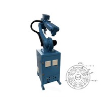 Bras de robot de découpe à 6 axes |   Composants essentiels du moteur PLC, manipulateur d'estampage automatique haute puissance 3-4 kW pour l'automatisation industrielle