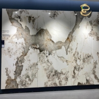 Paneles de Pared de PVC con Revestimiento UV de Alto Brillo, Lámina de Mármol, 1220*2800mm*3mm, Impermeables, Impresión 3D, Tablero de Mármol Clásico, Resistente a los Rayos UV
