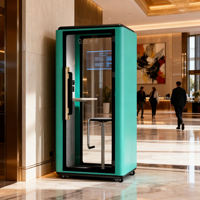 Cabine Acoustique Professionnelle pour Réunions Privées et Appels Confidentiels – Isolation Sonore Optimale pour Bureau