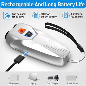 Wiederauf ladbare LED Ultraschall Pet Dog Repeller Sonic Bark Abschreckung Anti-Barking Stop Trainings gerät Anti Barking Gerät - Product Image 2