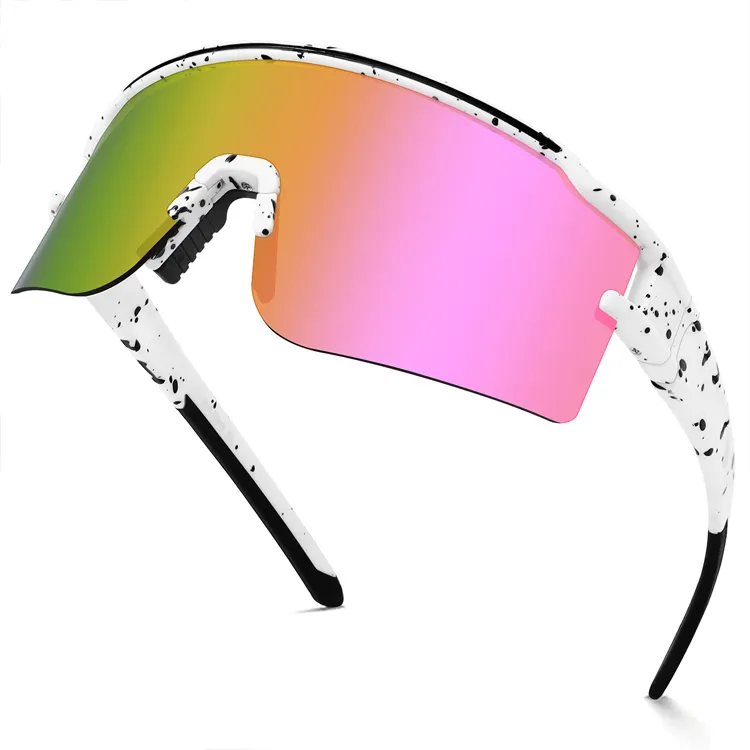 New Products Frameless Sunglasses Sport Bicycle TR90 Cycling Sunglasses