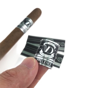 Etiquetas de Anillos para Cigarros con Impresión en Papel de Aluminio, Autoadhesivas y con Relieve, para Cigarros Cubanos - Product Image 5