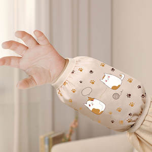 Kids Baby <b>Arm</b> Sleeves Elastic <b>Cuffs</b> Waterproof Dirt-proof Antifouling Eco-friendly Customizable Oversleeve Clothing Toddler - Product Image 1