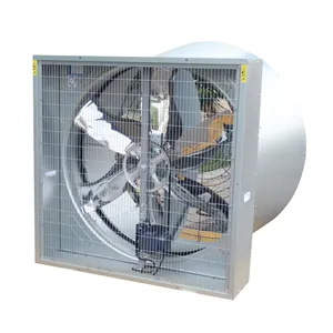 Supplier 50inch Wall Mount Industrial Air Extractor Poultry Greenhouse Drop Hammer Ventilation Exhaust Fans