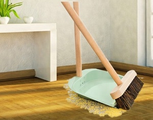 Cepillo de limpieza de madera de haya para interior del vestíbulo, para barrer suelos - Product Image 2