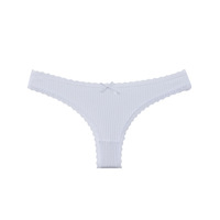 Culottes string tendance en dentelle avec nœud pour femme, nouveau modèle, vente chaude, douces, respirantes, prix de gros