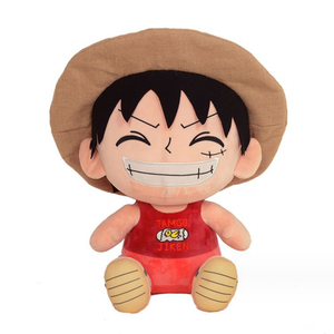 <span class=keywords><strong>En</strong></span> stock 20cm Oes Pieces <span class=keywords><strong>Luffy</strong></span> et Zoro Peluches Super Douces avec Remplissage <span class=keywords><strong>en</strong></span> Coton PP 3 Modèles - Product Image 1
