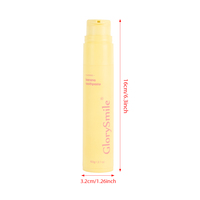 GlorySmile Dentifrice aromatisé à la banane Boîte de luxe 60g - Fluor + élimination des taches de dents pour adulte