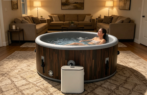 Jacuzzis para 4-6 Personas, Bañera de Hidromasaje para Exteriores, para Uso <span class=keywords><strong>en</strong></span> Patio o Jardín - Product Image 6