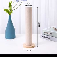 Exhibidores de Pelo Personalizados de Madera y Terciopelo, Cilíndricos, Verticales, en Rosa, Blanco, Negro y Verde