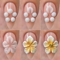 Gel de sculpture 3D pour nail art, gel de construction couleur personnalisée en gros, gel d'extension d'ongles, motif relief fleur et nœud en relief pour salon