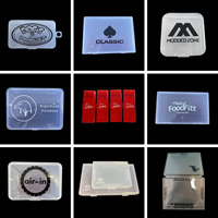 Boîte en plastique PP transparente de haute qualité, directement de l'usine, faible MOQ, avec couvercle à charnière, organiseur de rangement pour bijoux et composants électroniques