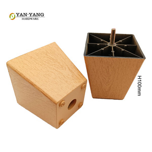 Pieds de canapé en plastique YANYANG, <span class=keywords><strong>prix</strong></span> de gros, pieds de table de 100 mm, base de nivellement pour chaise, lit - Product Image 2