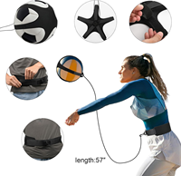 Ceinture d'entraînement portable réglable personnalisée pour le football et le volley-ball, en néoprène, pour débutants