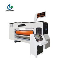 Máquina de Impresión Flexográfica de Alta Velocidad con Adsorción al Vacío LC-1224/1426, Ranurado y Troquelado, Totalmente Controlada por Computadora