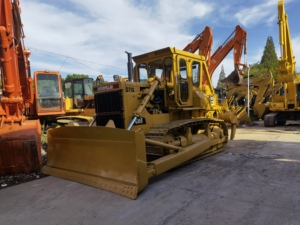 Buen estado usado CAT D7G Bulldozer Caterpillar Tractor sobre orugas Equipo de construcción para la venta - Product Image 2