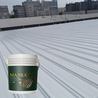 Revêtement de toiture en spray élastomère réfléchissant, peinture anti-corrosion, isolation thermique, revêtement thermique imperméable pour toiture métallique, liquide