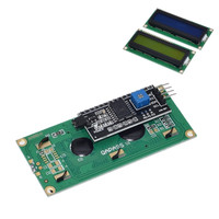 Penjualan terlaris kedatangan modul LCD 1602 dengan layar hijau biru IIC/I2C UNTUK Arduino untuk Uno R3 Mega2560 LCD1602 ICs