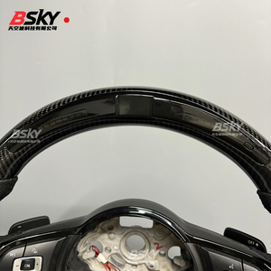 Adecuado para <span class=keywords><strong>Volkswagen</strong></span> Polo GTI GTE GLI R-Line Golf 6 Mk4 Mk5 Mk7 GTD CC Polo Golf Volante LED de fibra de carbono personalizado - Product Image 5