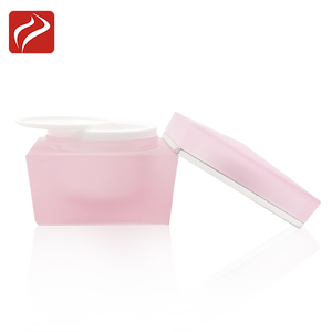 30g 50g 100g Smerigliato Vaso Crema Acrilico <span class=keywords><strong>di</strong></span> Plastica <span class=keywords><strong>di</strong></span> Colore Rosa Acrilico Vaso Cosmetico - Product Image 3