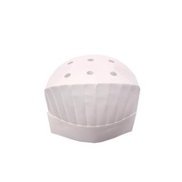 Chapeau de chef rond jetable pour la cuisine