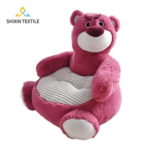 Canapé personnalisé en forme d'animal Ours en peluche Animal Ours en peluche Long canapé en peluche pour enfants pour bébé