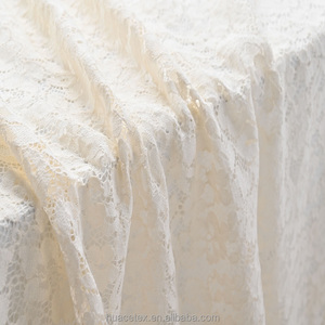 Mới nhất pháp ren Nylon bông hoa Wedding Dress vải nhẹ dệt kim mềm mại thoải mái tay cảm giác tùy chỉnh màu sắc - Product Image 4