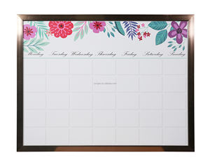 Nouveau design d'usine personnalisé n'importe quel design n'importe quelle couleur sizehome décoratif magnétique hebdomadaire mois plan <span class=keywords><strong>tableau</strong></span> mémo mural - Product Image 2